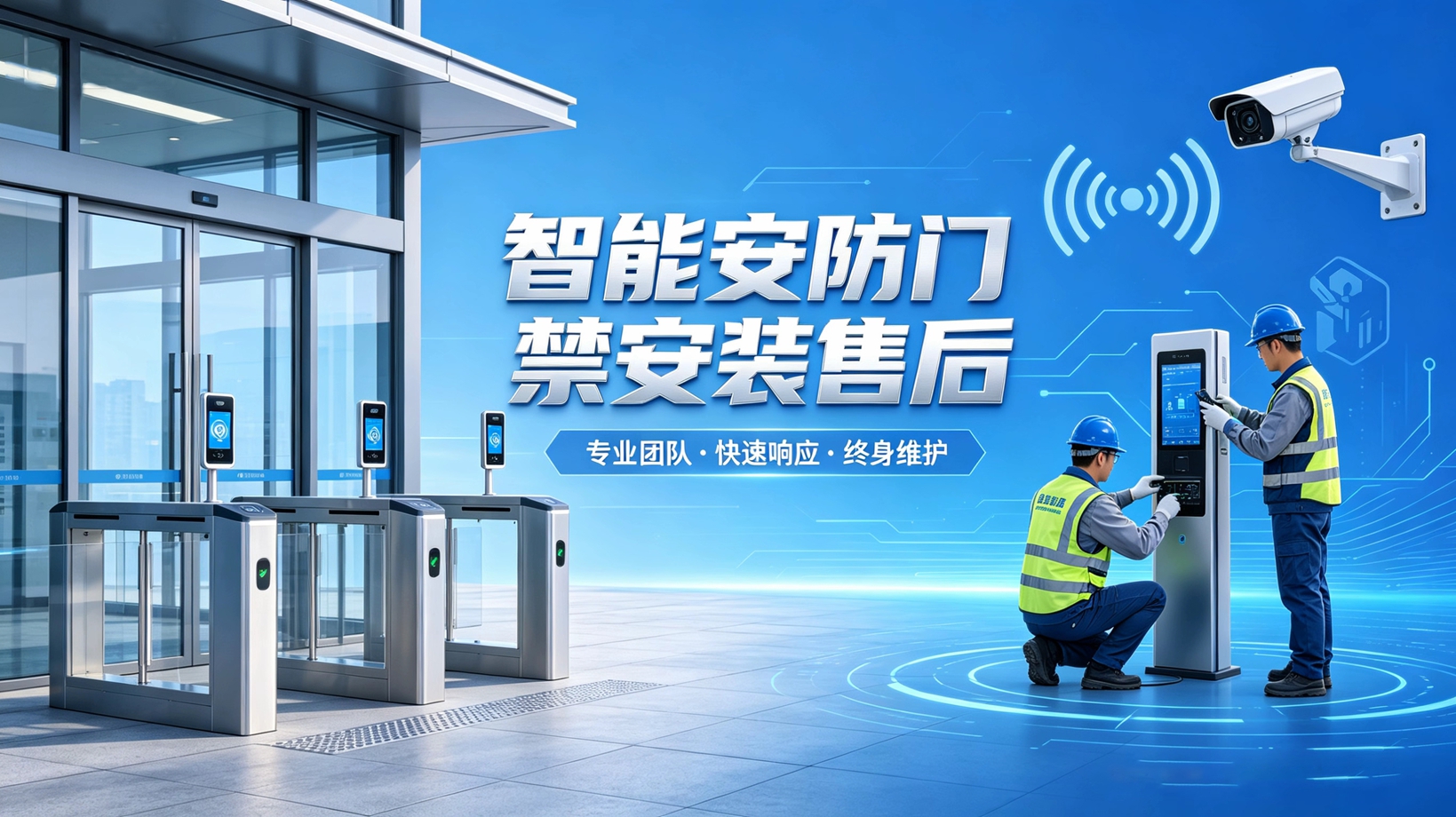 智能安防与门禁通道