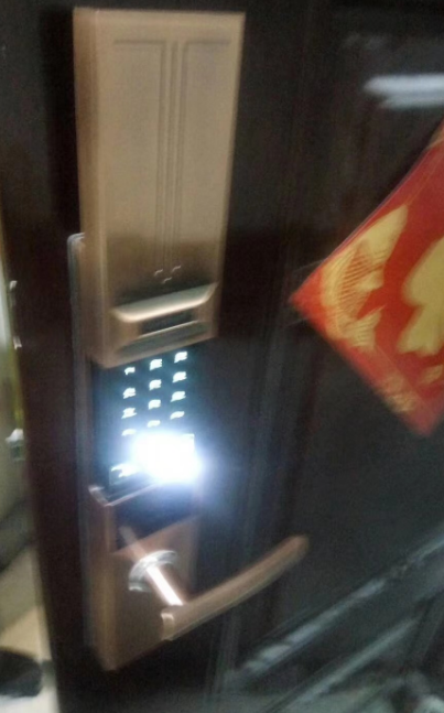 密码锁指纹锁安装项目