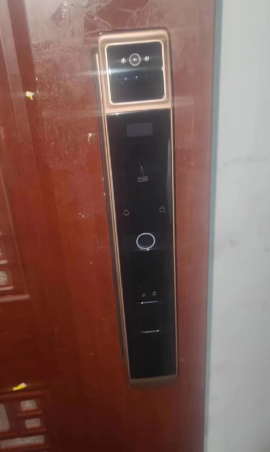 密码锁指纹锁安装项目