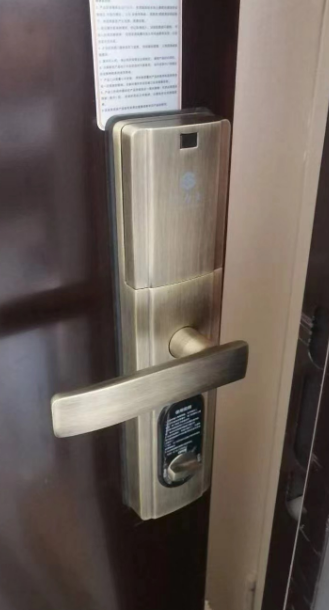 密码锁指纹锁安装项目