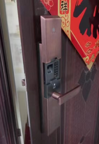 密码锁指纹锁安装项目