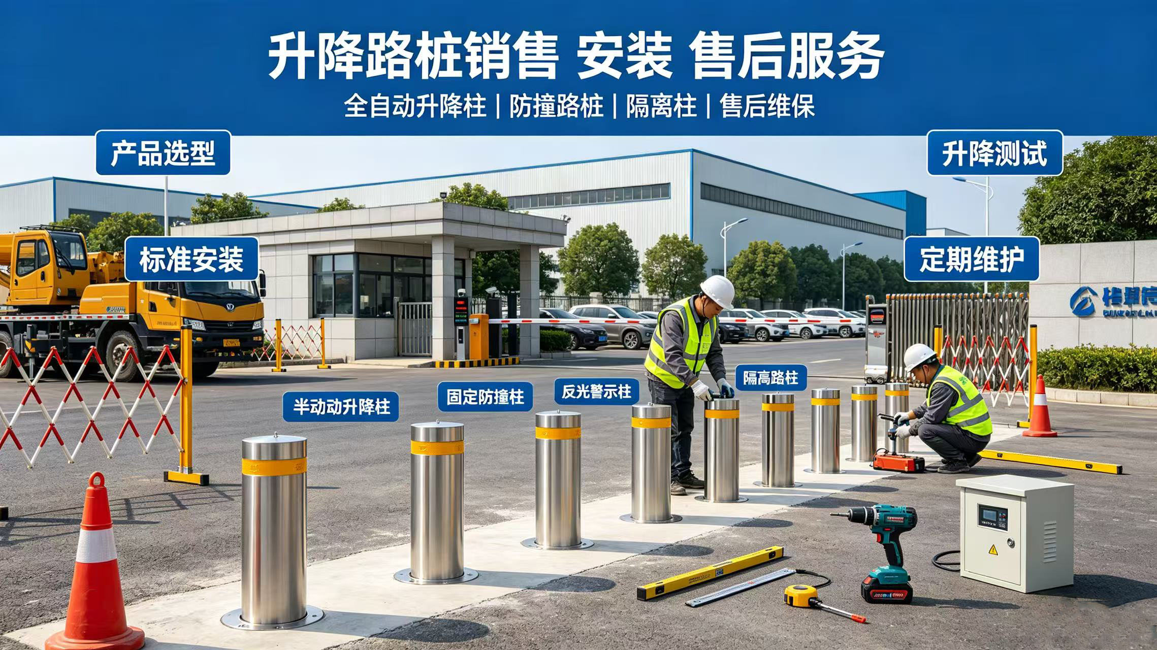 升降路桩