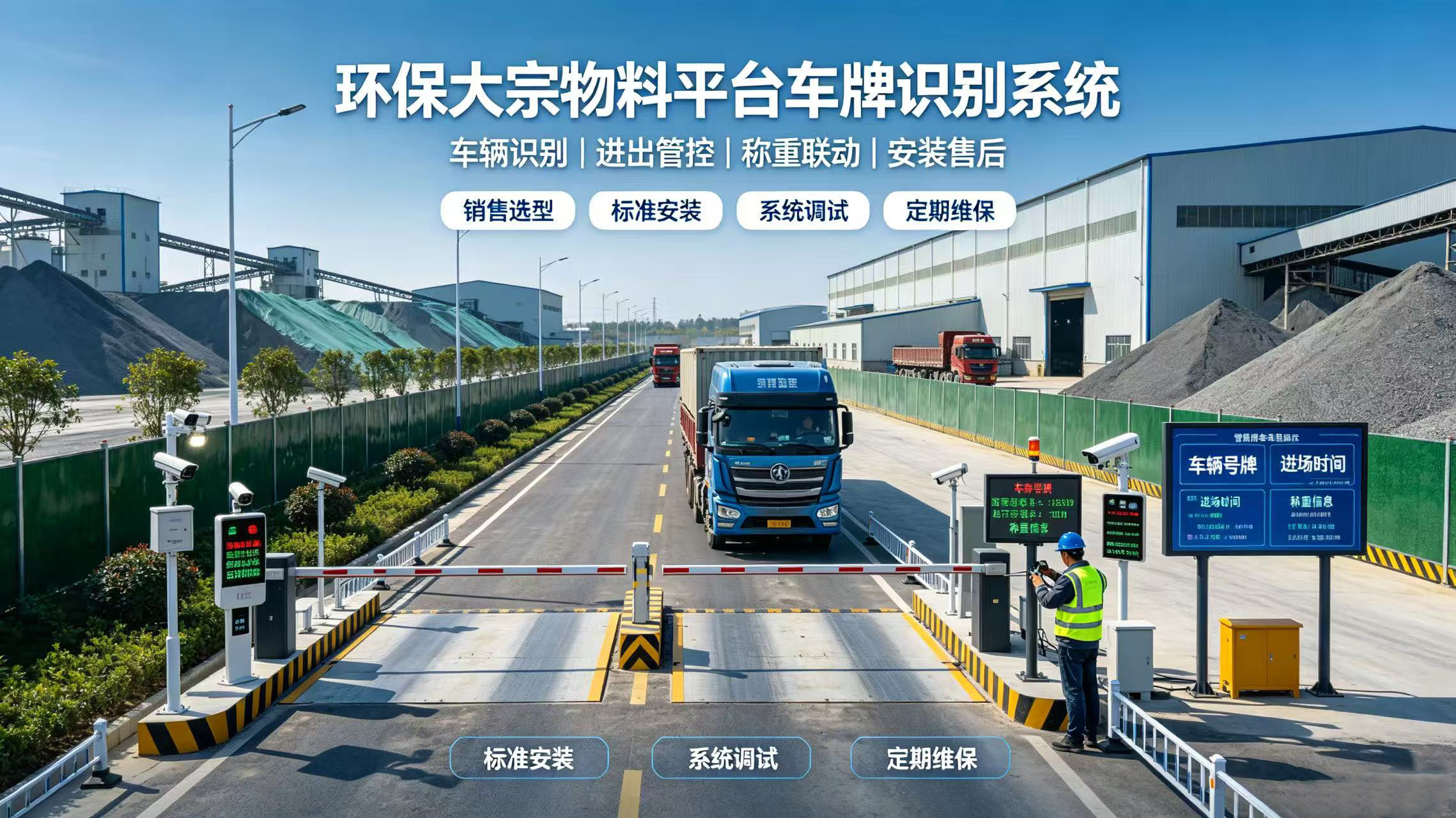 环保大宗物料门禁