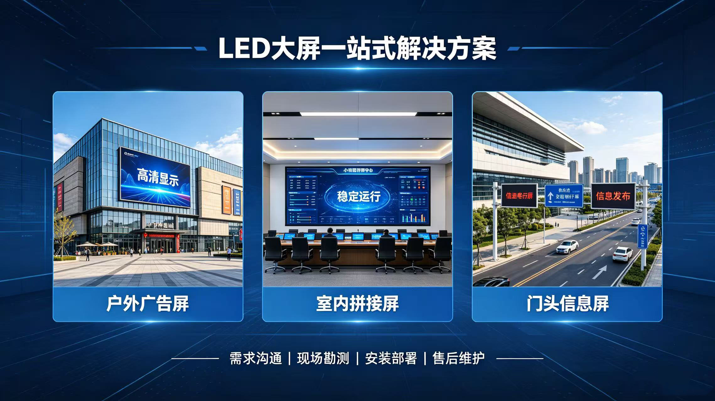 室内外LED大屏