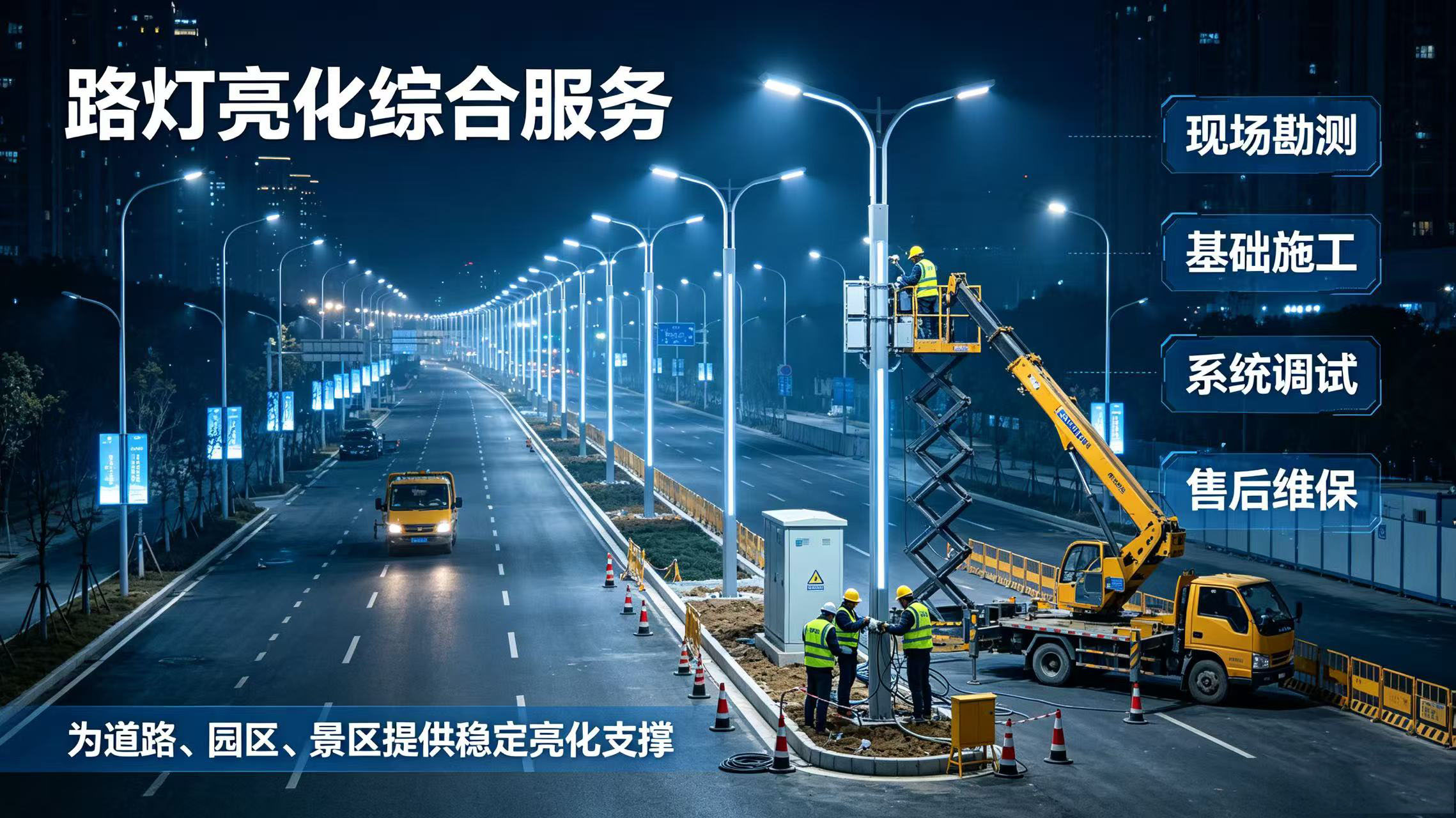路灯亮化工程